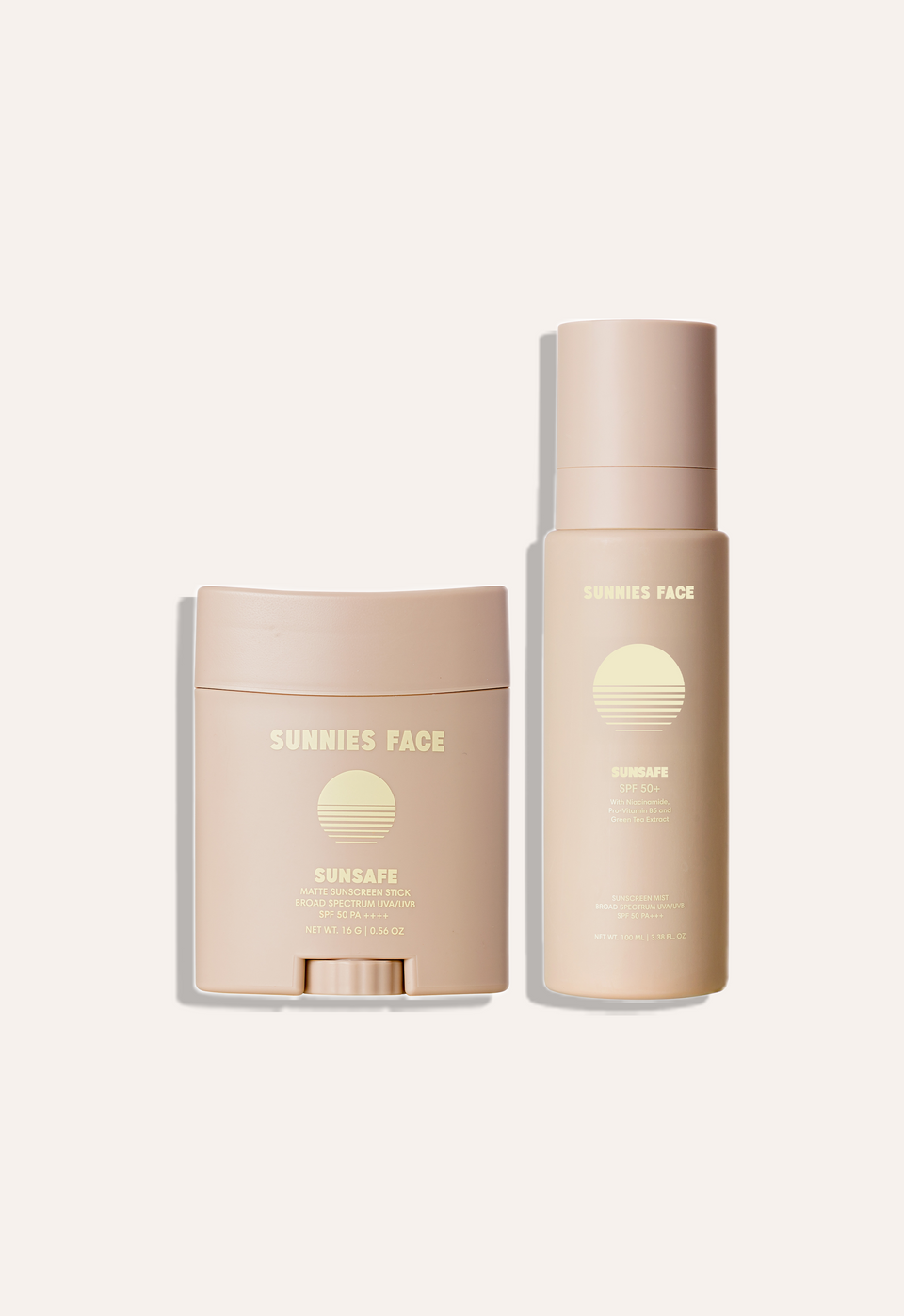 The Sunsafe Suncreen Duo Stick and Mist