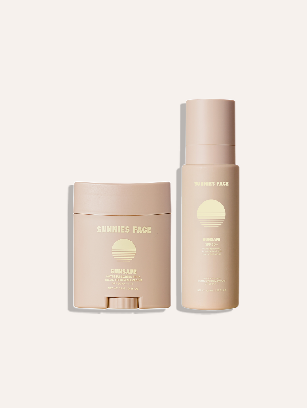 The Sunsafe Suncreen Duo Stick and Mist