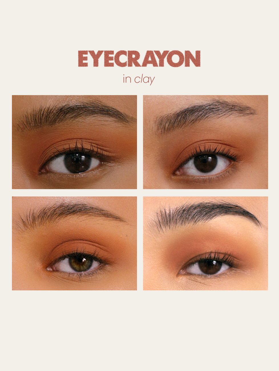 Eyecrayon in Clay